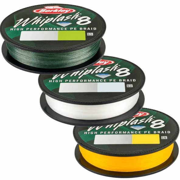 Berkley Whiplash 8 Braid İp Misina  CRYSTAL 0.12MM - 150MT - 17.5KG
