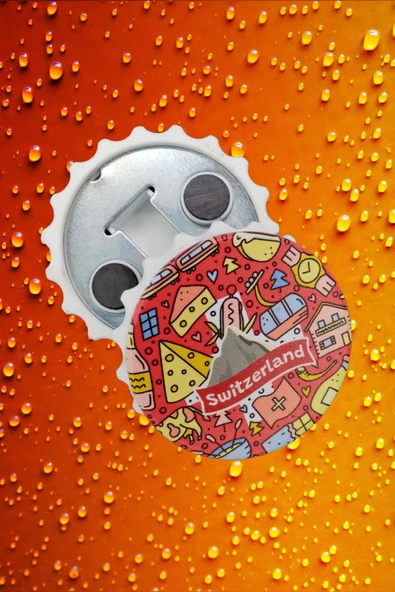 İsviçre Temalı Magnet Kapak Açacak - Resim 5