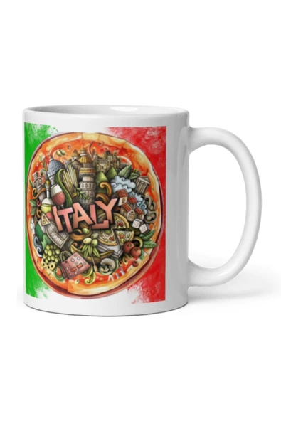 İtalya Hediye Kutusu 10 Parça Kupa Magnet Anahtarlık Kutu - Resim 7