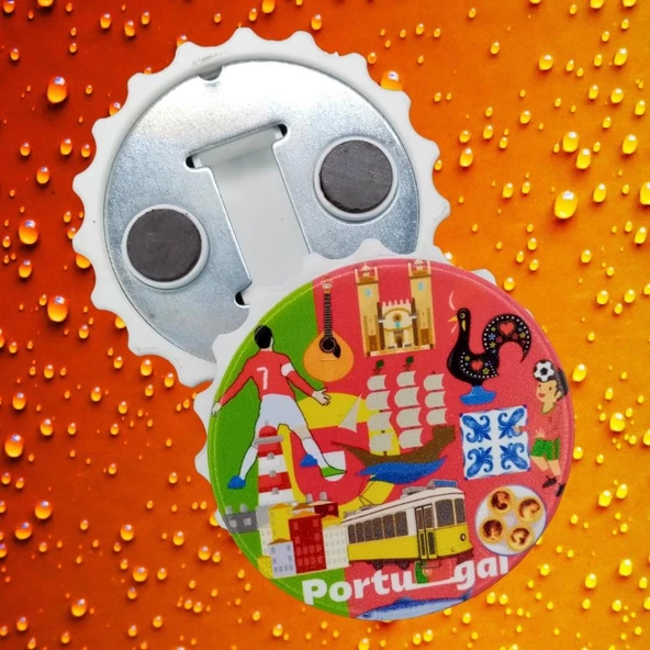 Portekiz Temalı Magnet Kapak Açacak - Resim 2