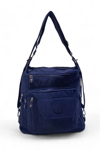 Fonksiyonel Kullanım Kadın Sırt ve Omuz Çantası Çapraz Askılı Bayan Postacı Çanta 30*30 Cm - Resim 12