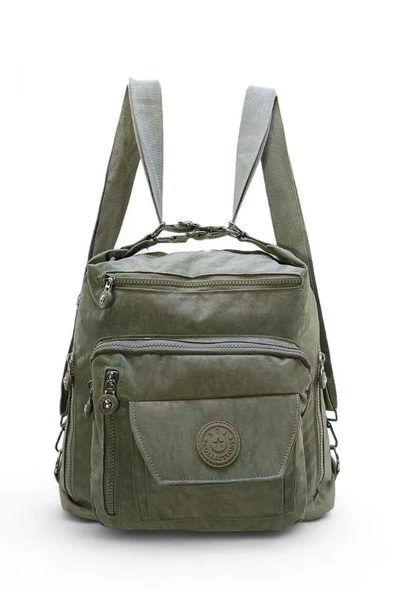 Fonksiyonel Kullanım Kadın Sırt ve Omuz Çantası Çapraz Askılı Bayan Postacı Çanta 30*30 Cm ürün görseli 1