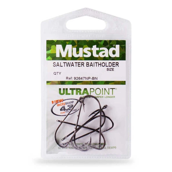 Mustad 92647NP-BN Olta İğnesi  Standart NO:1 - 10LU - Resim 3