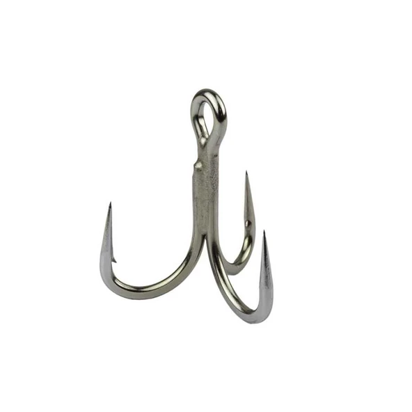 Mustad Jaw Lok 4x Strong Üçlü Olta İğnesi JL74NP  Standart NO:3-0 - 5LI ürün görseli 1