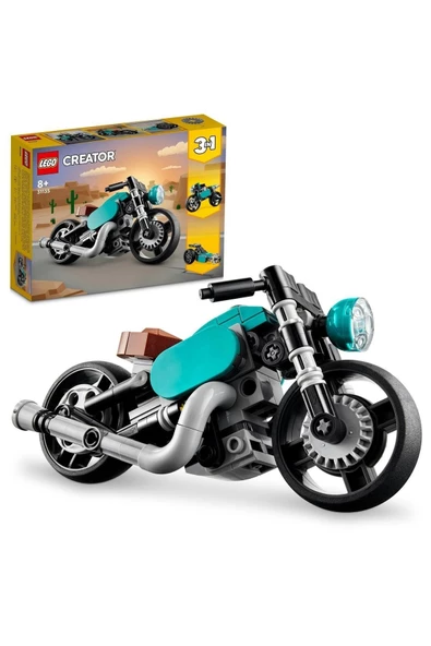 LEGO ® Creator Klasik Motosiklet 31135 - 8 Yaş ve Üzeri Çocuklar için Oyuncak Yapım Seti (128 Parça)