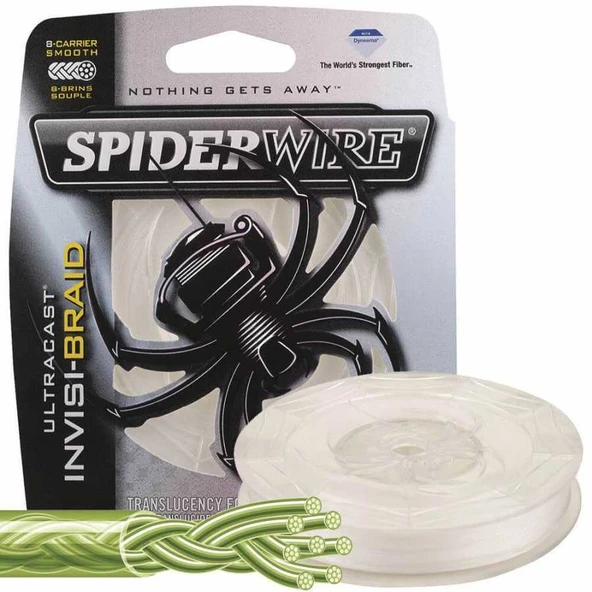 SpiderWire UltraCast Invisi Braid İp Misina  BEYAZ 0.30MM - 270MT - 30.6KG