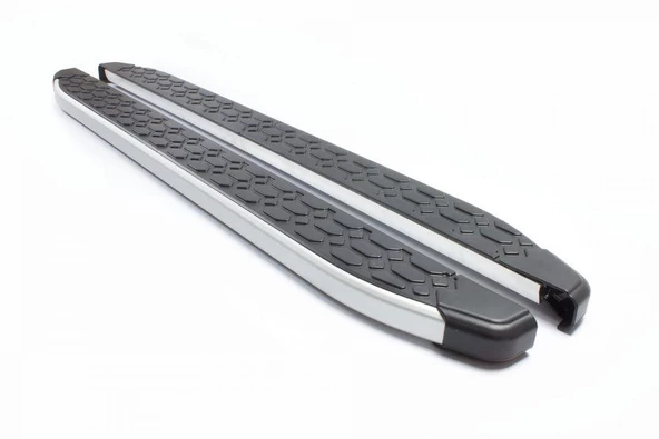 Omsa Line Seat Ateca 2016 Sonrası Blackline Mat Alüminyum Alınlı Yan Koruma Basamak