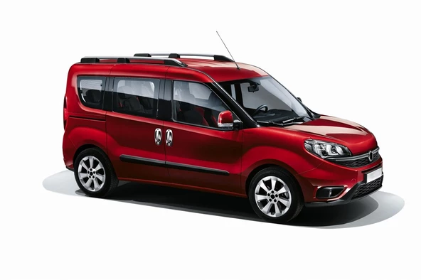 S-Dizayn Opel Combo D Krom Kapı Kolu 4 Kapı 8 Prç 2011-2018 (Çerçeveli-Set) - 1