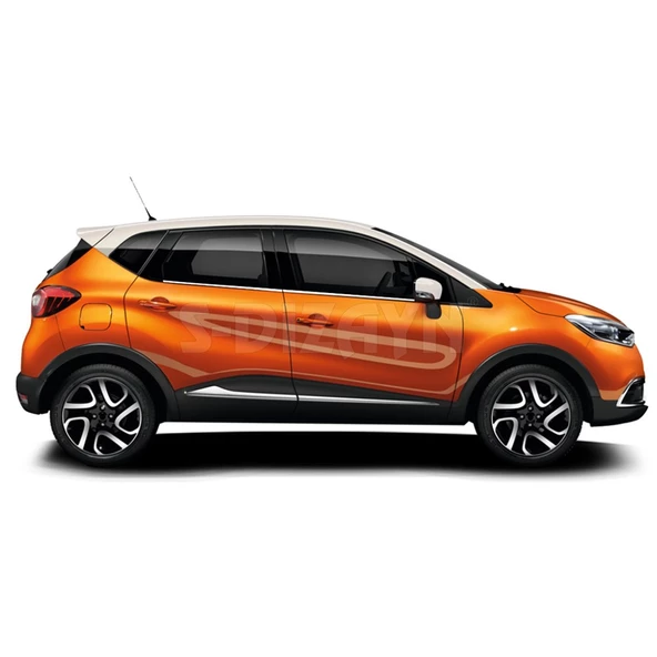 S-Dizayn Renault Captur Krom Cam Çıtası 4 Prç. 2013-2020 - 1