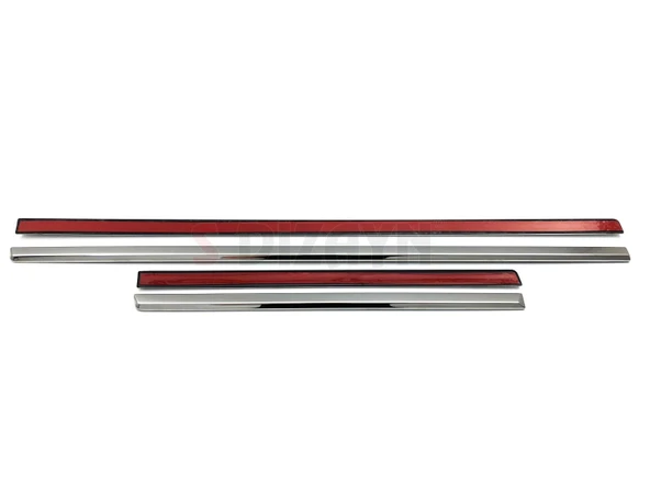 S-Dizayn Renault Symbol 2 Kapı Koruma Çıtası Krom 2008-2013 - Resim 3