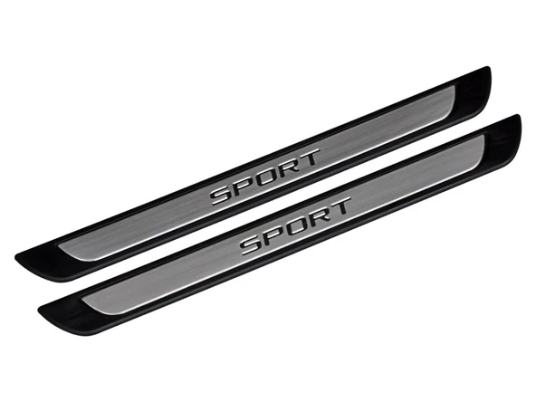S-Dizayn Opel Astra G Krom Kapı Eşik Koruması Sport Line 2000-2004 2 Parça - 3