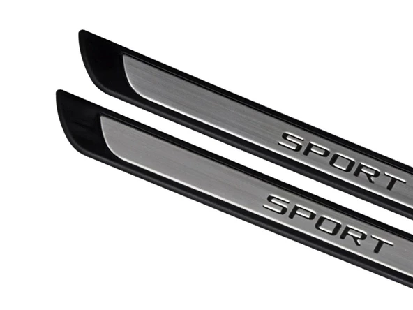 S-Dizayn Volkswagen Caddy 2K Krom Kapı Eşik Koruması Sport Line 2015-2020 2 Parça - 4