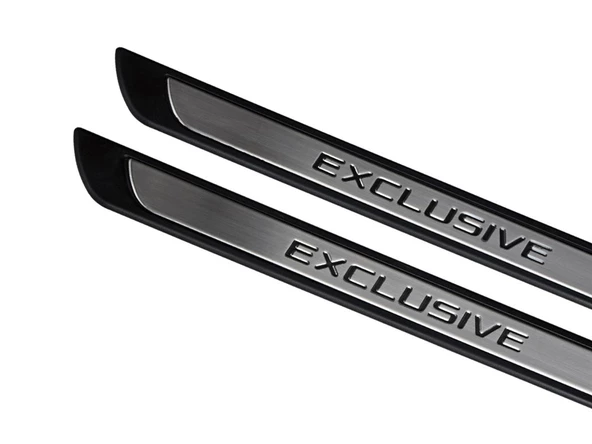 S-Dizayn Seat Leon Mk3 SC Krom Kapı Eşik Koruması Exclusive Line 2012-2013 2 Parça - 4