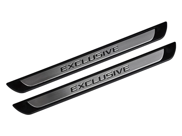 S-Dizayn Seat Leon Mk3 SC Krom Kapı Eşik Koruması Exclusive Line 2012-2013 2 Parça - 3