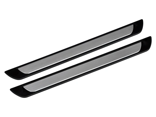 S-Dizayn Citroen Berlingo Krom Kapı Eşik Koruması Krom Line 1996-2008 2 Parça - Resim 3