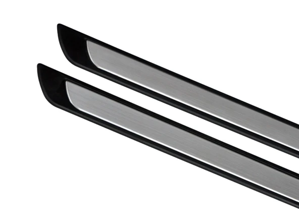 S-Dizayn Citroen Berlingo Krom Kapı Eşik Koruması Krom Line 1996-2008 2 Parça - Resim 4
