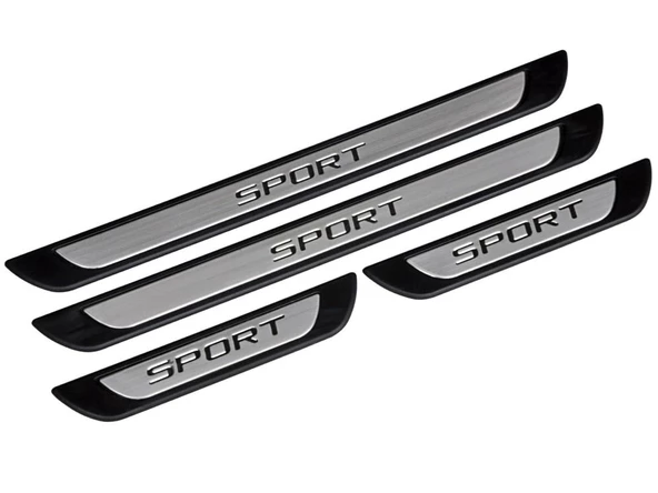 S-Dizayn Hyundai i20 Krom Kapı Eşik Koruması Sport Line 2009-2014 4 Parça - 3