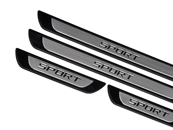 S-Dizayn Opel Astra G SD Krom Kapı Eşik Koruması Sport Line 1998-2004 4 Parça - 4