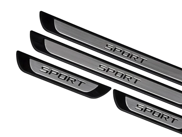 S-Dizayn Honda Accord 8 Krom Kapı Eşik Koruması Sport Line 2011-2013 4 Parça - 4