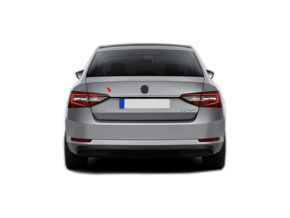S-Dizayn Skoda Superb Krom Bagaj Çıtası 2015-2023 - Resim 4
