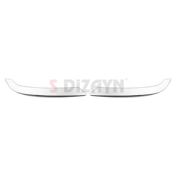 S-Dizayn VW Transporter T6.1 Krom Far Alt Çıtası 2 Prç. 2020-2025 - 2