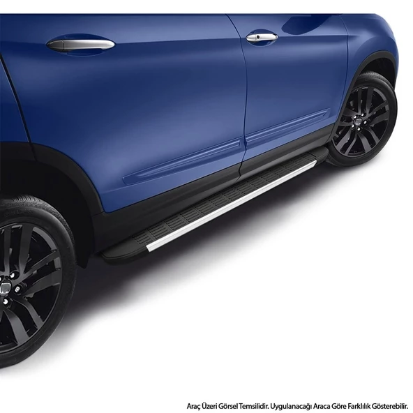 S-Dizayn Mitsubishi L200 4 S-Line Aluminyum Yan Basamak 193 Cm 2006-2015 A+ Kalite - 6