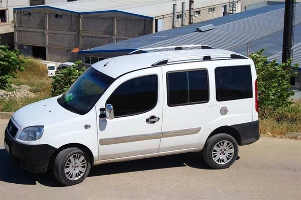 Fiat Doblo 1 Elegance Tavan Çıtası Alüminyum Kısa Şase 2000-2010 Arası - Resim 3