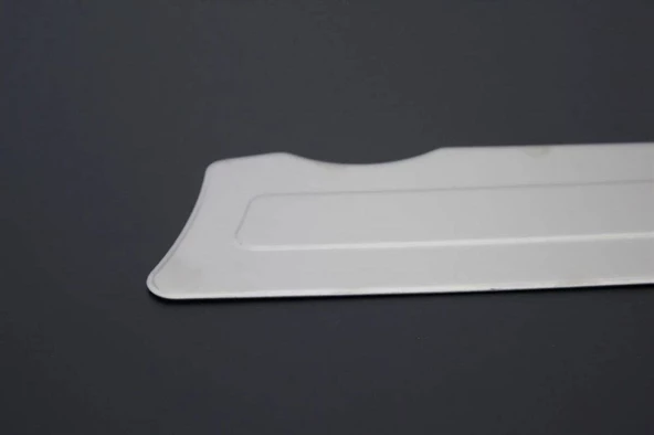 OMSA Fiat Fiorino Krom Arka Tampon Eşiği Taşlı 2007 ve Sonrası - Resim 3