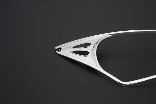 OMSA Ford Focus 1 HB/SW  Krom Far Çerçevesi 2 Parça ABS 1998-2005 Arası - 2