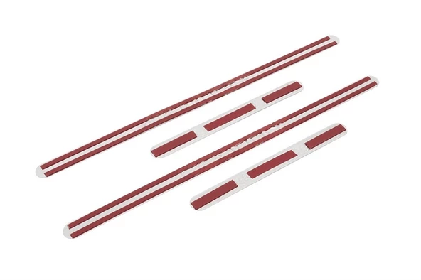 OMSA Seat Cordoba Krom Kapı Eşiği 4 Parça Yazılı 2000-2009 Arası - Resim 2