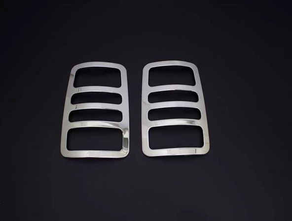 OMSA VW Caddy Krom Stop Çerçevesi 2 Parça 2003-2015 Arası - 3