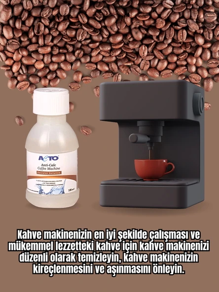 ACTO® ANTI-CALC 100 ml | Kahve Makinaları İçin Sıvı Kireç Çözücü - 3