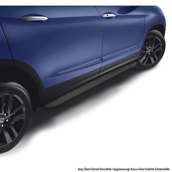 S-Dizayn Land Rover Range Rover Vogue 2 S-Line Siyah Yan Basamak 183 Cm 2002-2012 A+ Kalite - 6