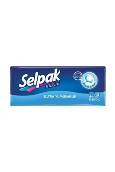 Selpak Mendil 10 Paket 10'lu 100 Adet