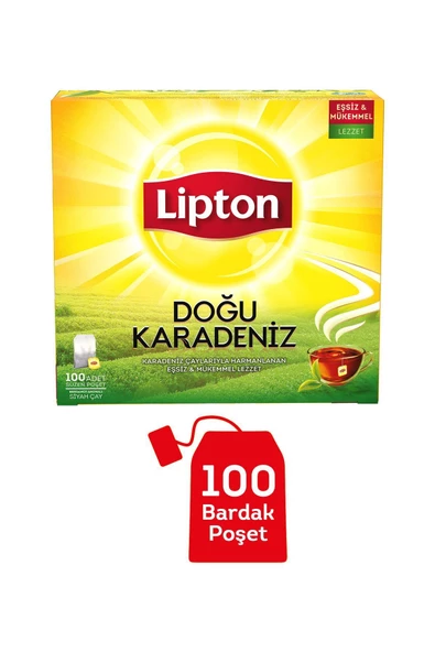 Lipton Doğu Karadeniz Bardak Poşet Çay 100'lü