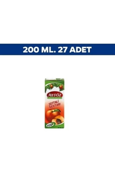 Meyöz Şeftali Meyve Suyu 27 X 200 Ml