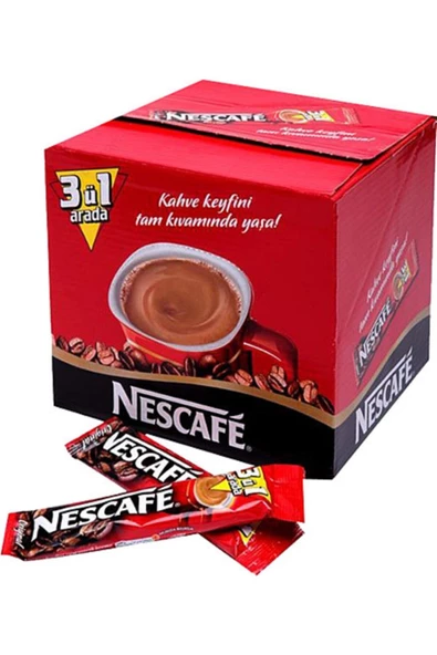 Nescafe 3'ü 1 Arada 48 Adet Hazır Kahve