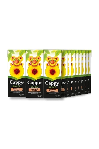 Cappy Şeftali suyu 200 Ml (27 Adet)