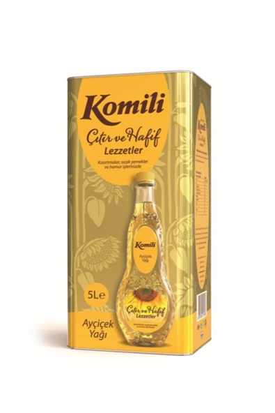 Komili Komili Ayçiçek Yağ 5 lt