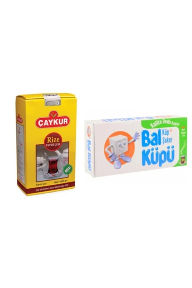 Bal Küpü Şeker Çay (1 Kg Şeker+1 Kg Çaykur Rize Turist Çay) ürün görseli 1
