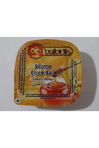 Balbirlik Süzme Çiçek Balı 120 X 15 gr