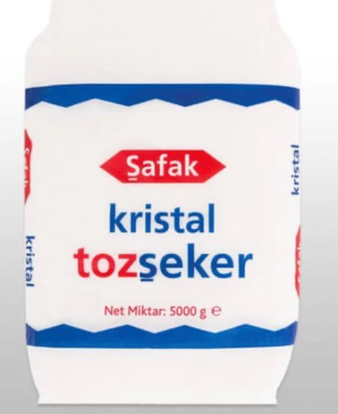 Şafak 5 kg Toz Şeker 2 PAKET