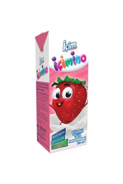 İçim 200 ml Çilekli Süt X 27li - 2
