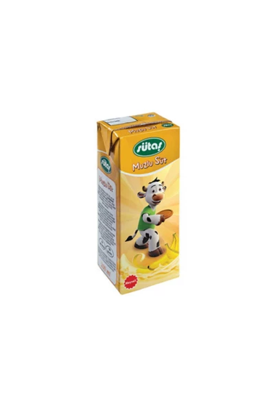 Sütaş Muzlu Süt 180ml 27 Adet - 2