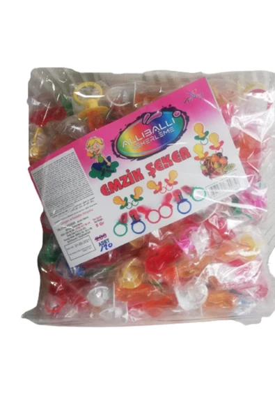ALLI BALLI Emzikli Şeker Paket 120 Adet - 3