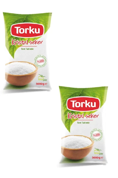 Torku Toz Şeker 5000 gr  2 adet - 2