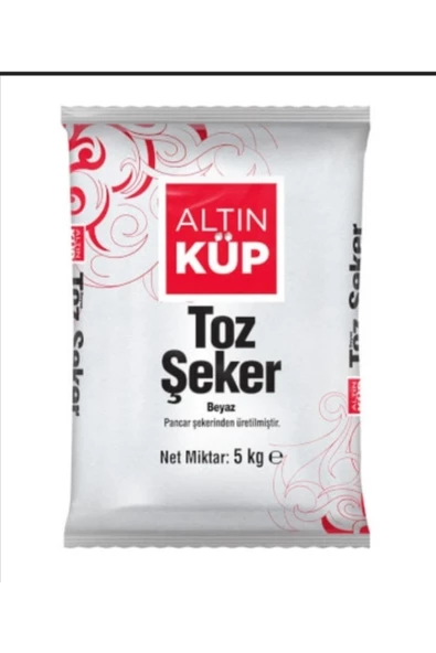 ALTINKÜP Altın Küp Toz Şeker 5 Kg.