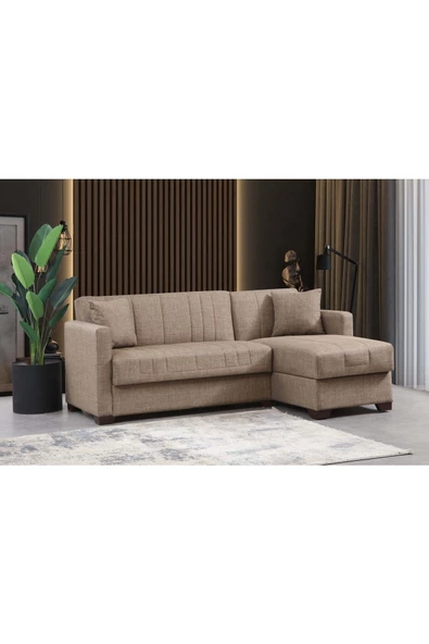 Perla Sofa Alaska Yataklı Sandıklı Mini Köşe Takımı