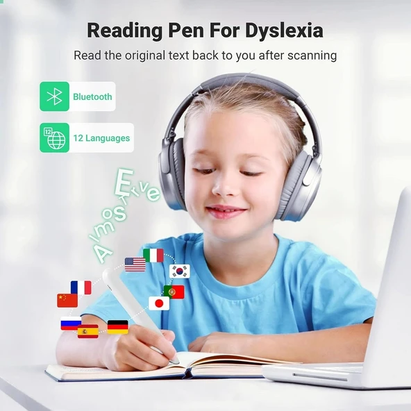 Svantto Bluetooth Dil Tercümanı - Sınav Okuma Kalemi - Metini Sesliye Çevirici - 2