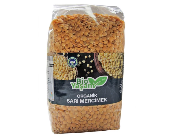 ORGANİK SARI MERCİMEK 1000G